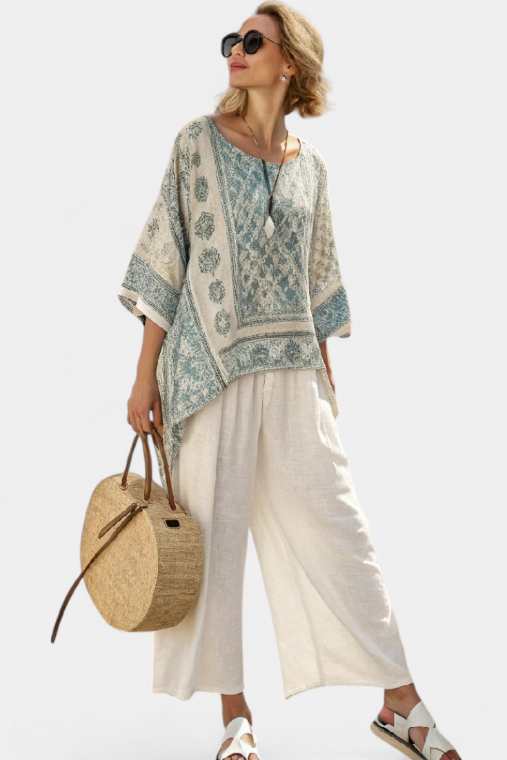 Elodie | Mediterranean Linen Set
